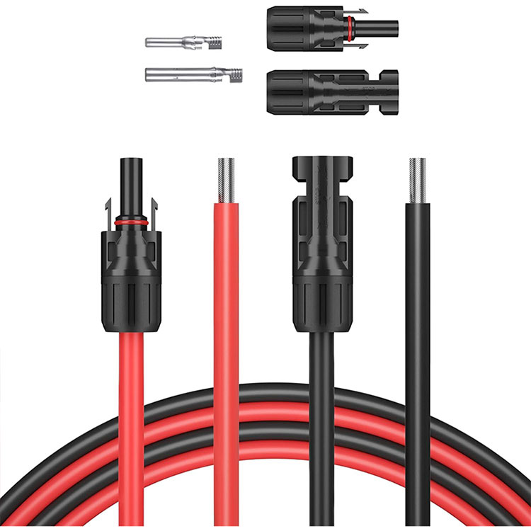 Žica za solarnu ploču od 5 stopa 10 AWG (6 mm2).